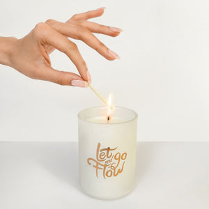 Secret Fortune Candle: Let go and flow.